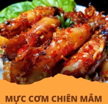 Mực Cơm Chiên Mắm